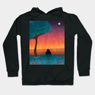 Evening Moon Hoodie